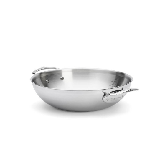 Wok inox multicouche AFFINITY Ø32cm avec anses