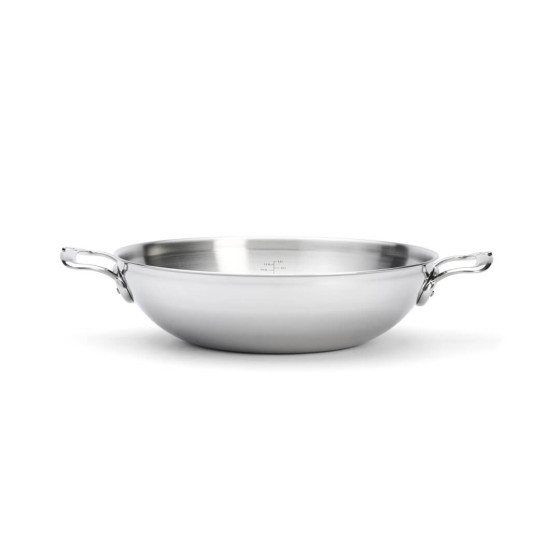 Stainless steel Wok AFFINITY Ø32cm with 2 handles