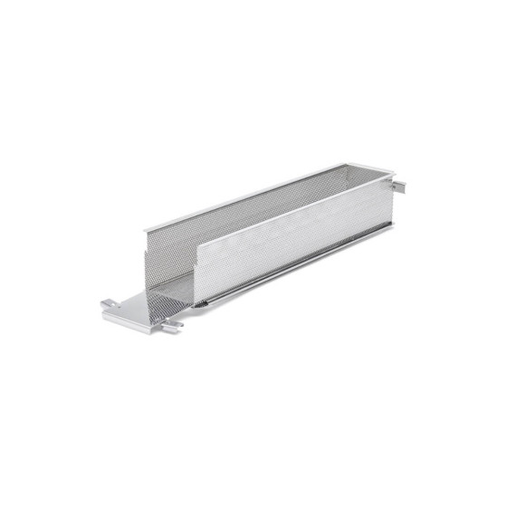 Moule à pâté en croûte dépliable inox perforé GEOFORME 35x7x7,5cm