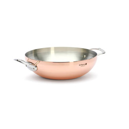 Gewölbter Kupfer‑Wok PRIMA MATERA Ø32cm