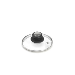 Universal glass lid with bakelite handle Ø14cm
