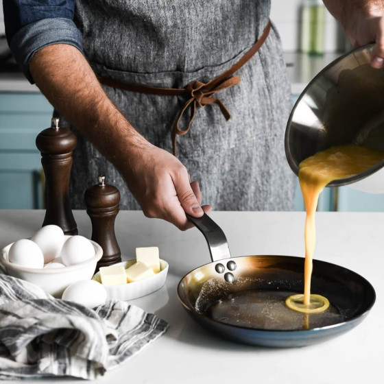 Omelette steel frying pan MINERAL B Ø28cm