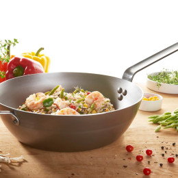 Steel deep country pan MINERAL B Ø32cm