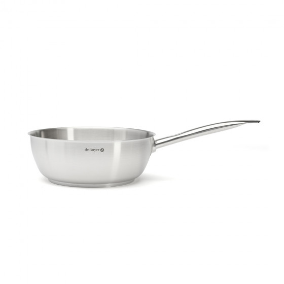 Edelstahl‑Duo Kasserolle Ø20cm und Sauteuse Ø28cm PRIM'APPETY