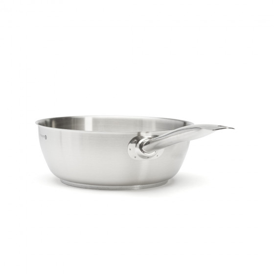 Stainless steel duo saucepan Ø20cm and sauté pan Ø28cm PRIM'APPETY