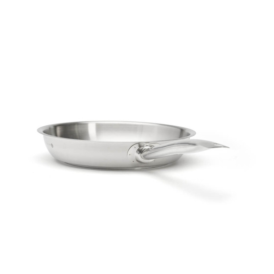 Stainless steel duo saucepan Ø20cm and frying pan Ø28cm PRIM'APPETY