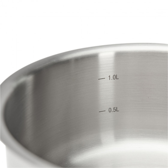 Edelstahl‑Trio Pfanne Ø28cm + Kasserollen Ø16–20cm PRIM'APPETY