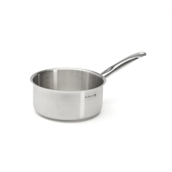 Edelstahl‑Trio Pfanne Ø28cm + Kasserollen Ø16–20cm PRIM'APPETY