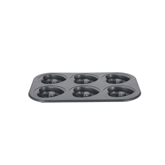 Blechform 6 Herzformen Stahl‑Antihaft