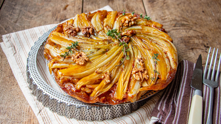 Endive Tarte Tatin